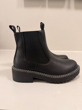 Jeossy Milan Black Chelsea Ankle Boots